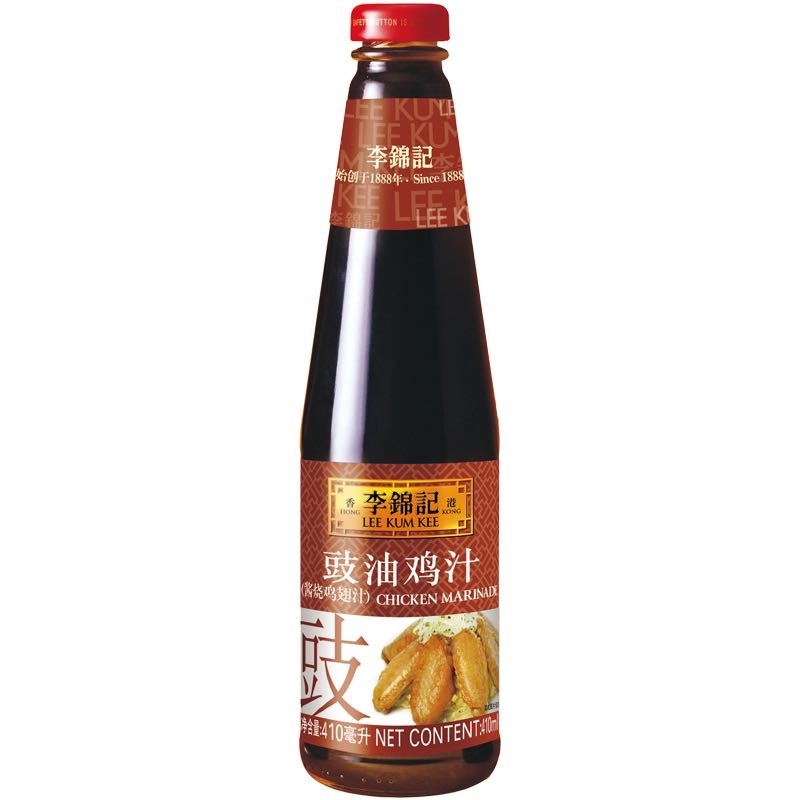 李锦记豉油鸡汁410ml腌制红烧鸡翅炒饭卤肉豉香酱油上色